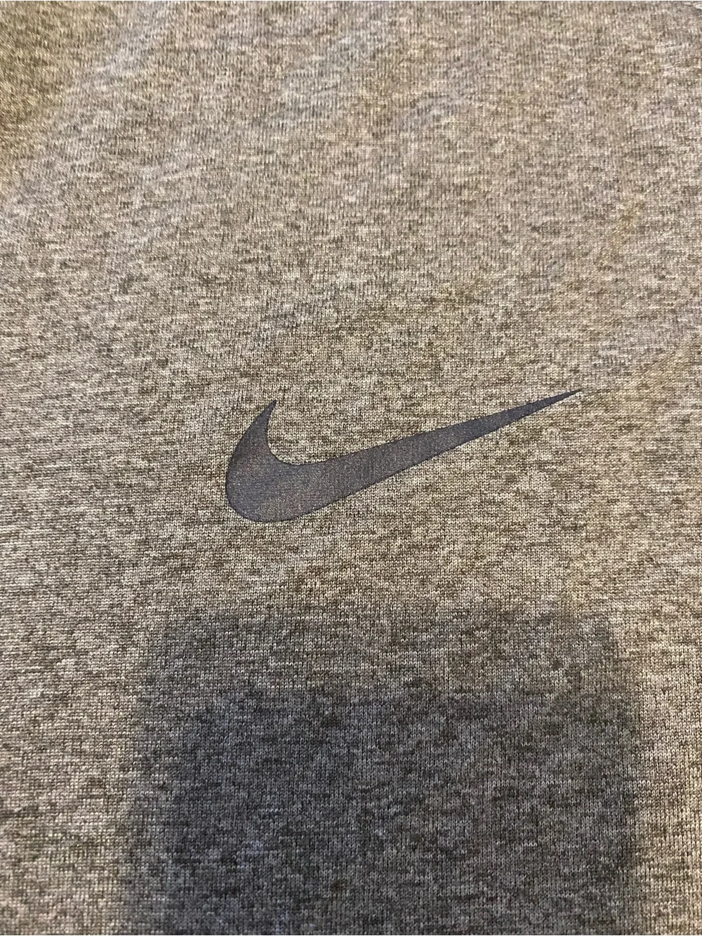 Nike Syracuse Orange Dri-FIT Heathered Grey Athletic T-Shirt Size XL